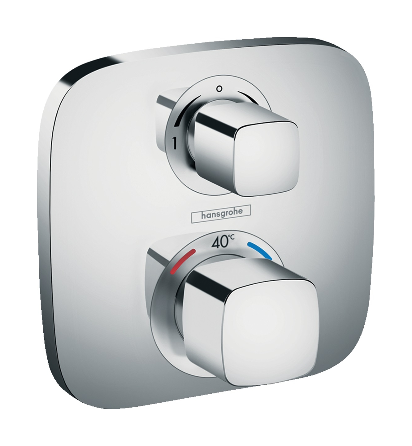 Hansgrohe Ecostat E bateria wannowo-prysznicowa podtynkowa termostatyczna chrom 15708000 - Wysyłka w 24h