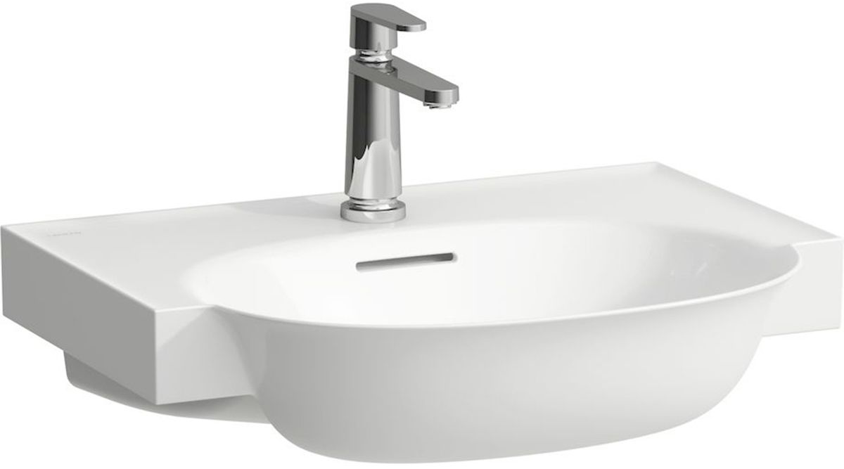 Laufen The New Classic umywalka 60x48 cm półokrągła ścienna-meblowa biała H8138534001041
