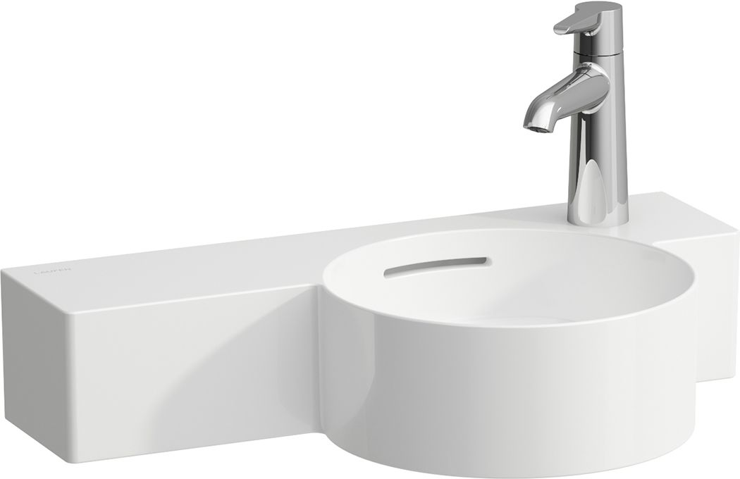Laufen Val umywalka 55x31,5 cm półokrągła ścienna-z blatem biała H8152840001061 - Wysyłka w 24h