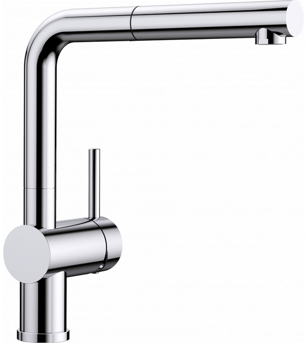 Blanco Linus-S bateria kuchenna stojąca z wyciąganą wylewką chrom 512402 - Wysyłka w 24h