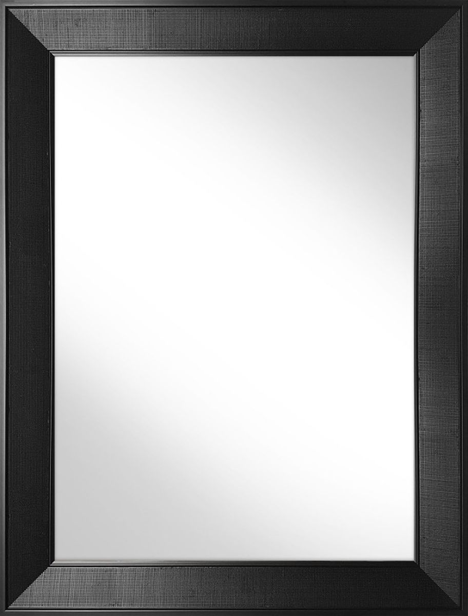 Ars Longa Paris lustro 82x62 cm prostokątne czarny mat PARIS5070-C