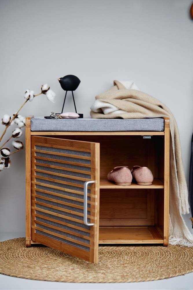 Wenko Bahari organizer na buty z siedziskiem 2w1 brązowy/brązowy 62218100