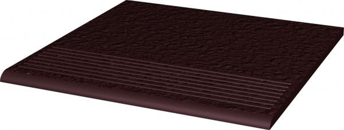Paradyż Natural Brown stopnica 30x30 cm brązowa