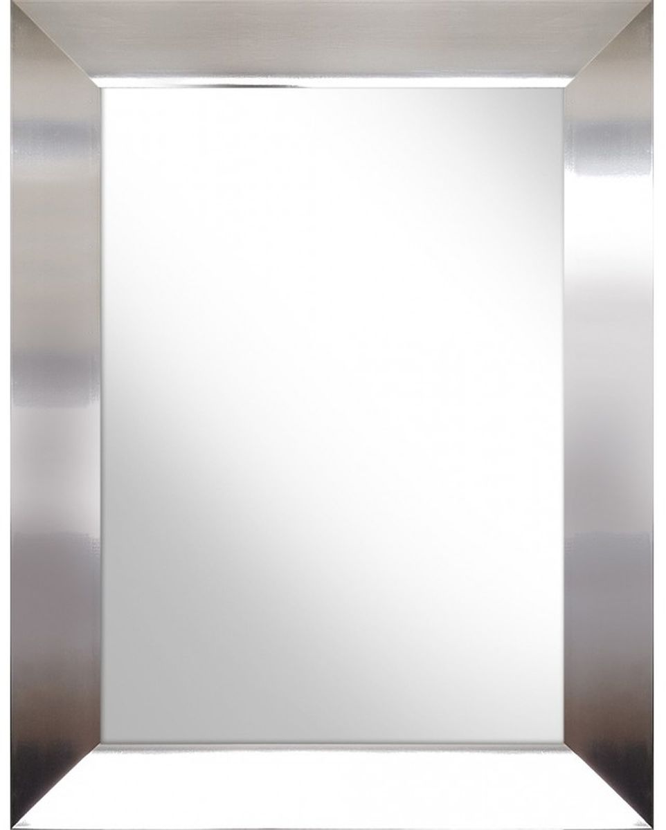 Ars Longa Milano lustro 84x64 cm prostokątne nikiel MILANO5070-N