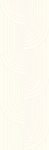 Paradyż Puris White płytka ścienna rekt. dekor b 89,8x29,8 cm biała