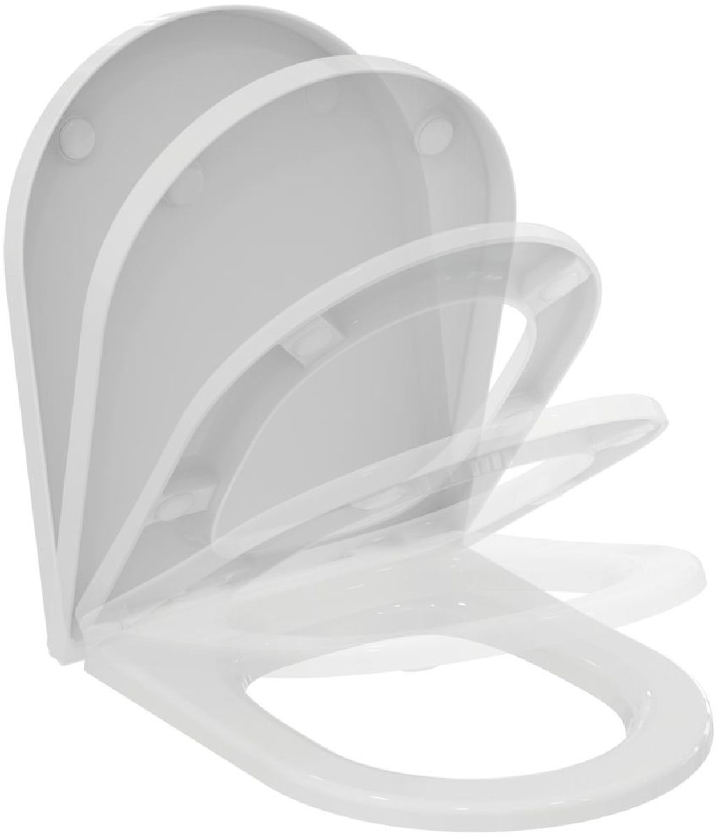 Ideal Standard Blend Curve deska sedesowa wolnoopadająca biała T376001