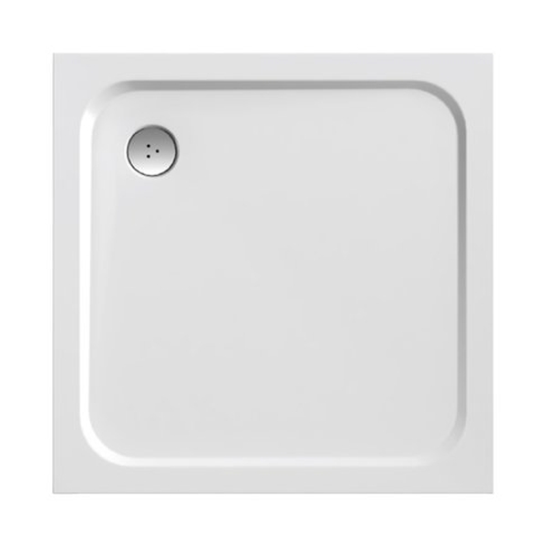 Ravak Perseus Pro Chrome brodzik 80x80 cm kwadratowy biały XA044401010