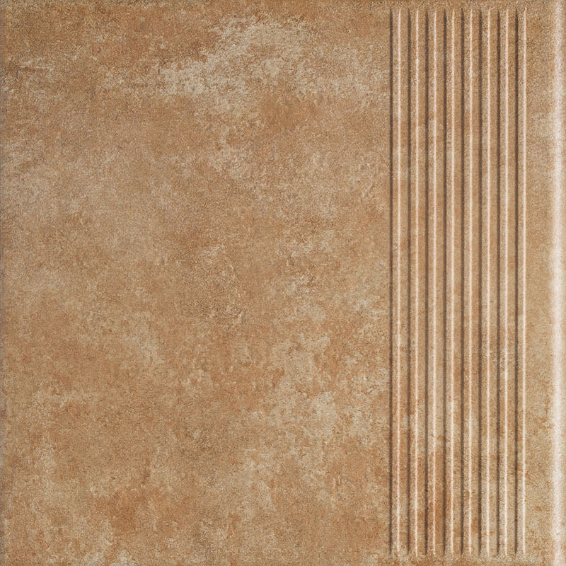 Paradyż Ilario stopnica 30x30 cm brązowa