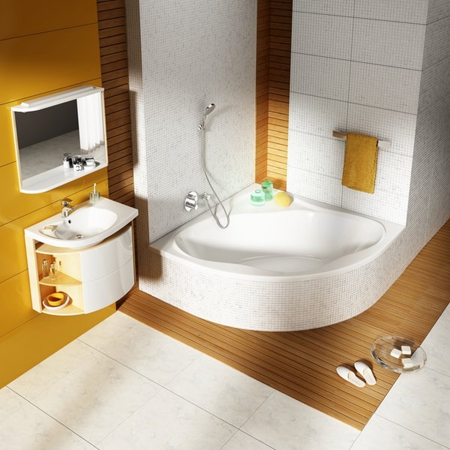 Ravak NewDay wanna narożna 140x140 cm lewa biała C651000000