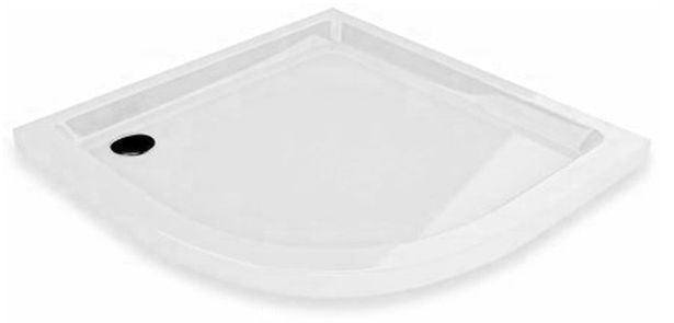 Ravak Ronda Basic LA-90 brodzik 90x90 cm półokrągły biały GPX2240130
