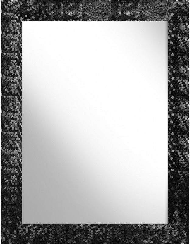 Ars Longa Rio lustro 182x72 cm prostokątne czarne RIO60170-C