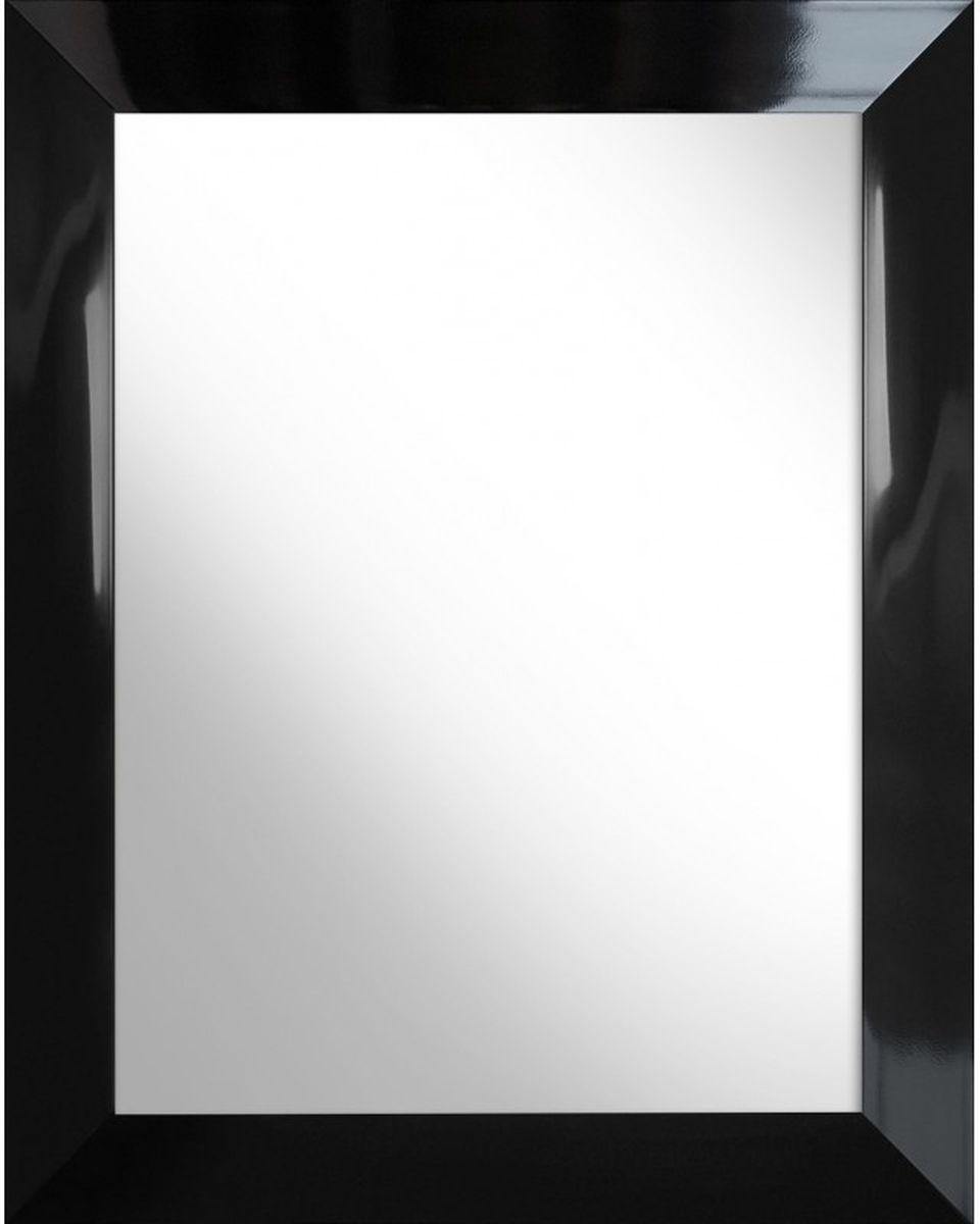 Ars Longa Milano lustro 134x74 cm prostokątne czarny połysk MILANO60120-C - Wysyłka w 24h