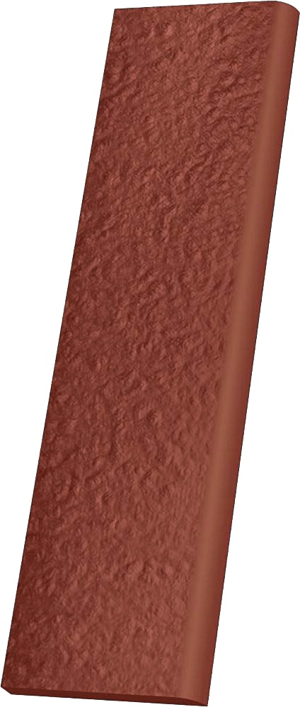 Paradyż Natural cokół podłogowy 8,1x30 cm STR rosa czerwony
