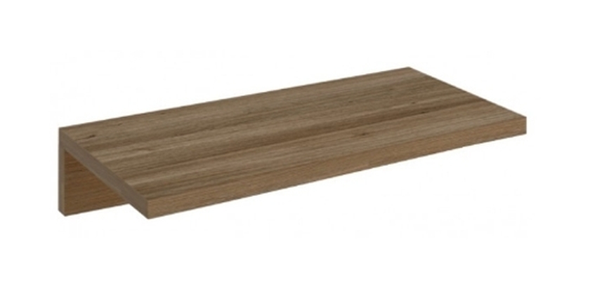 Ravak blat podumywalkowy 100 cm L z konsolą orzech X000000837 - Wysyłka w 24h