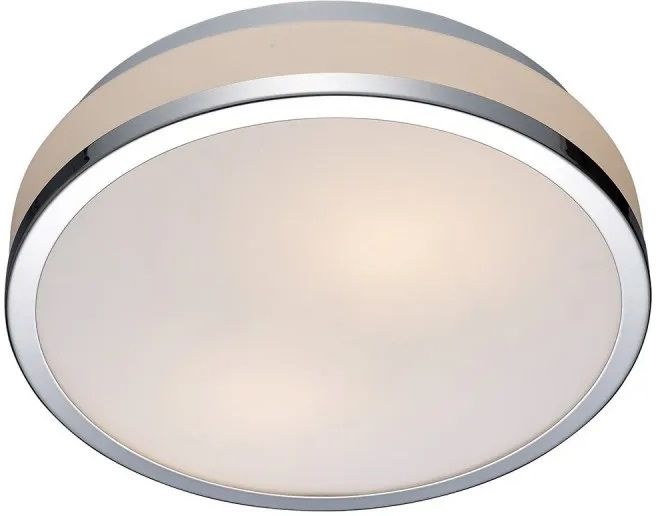 Italux Camry plafon 1x60 W biały-chrom 5007-M