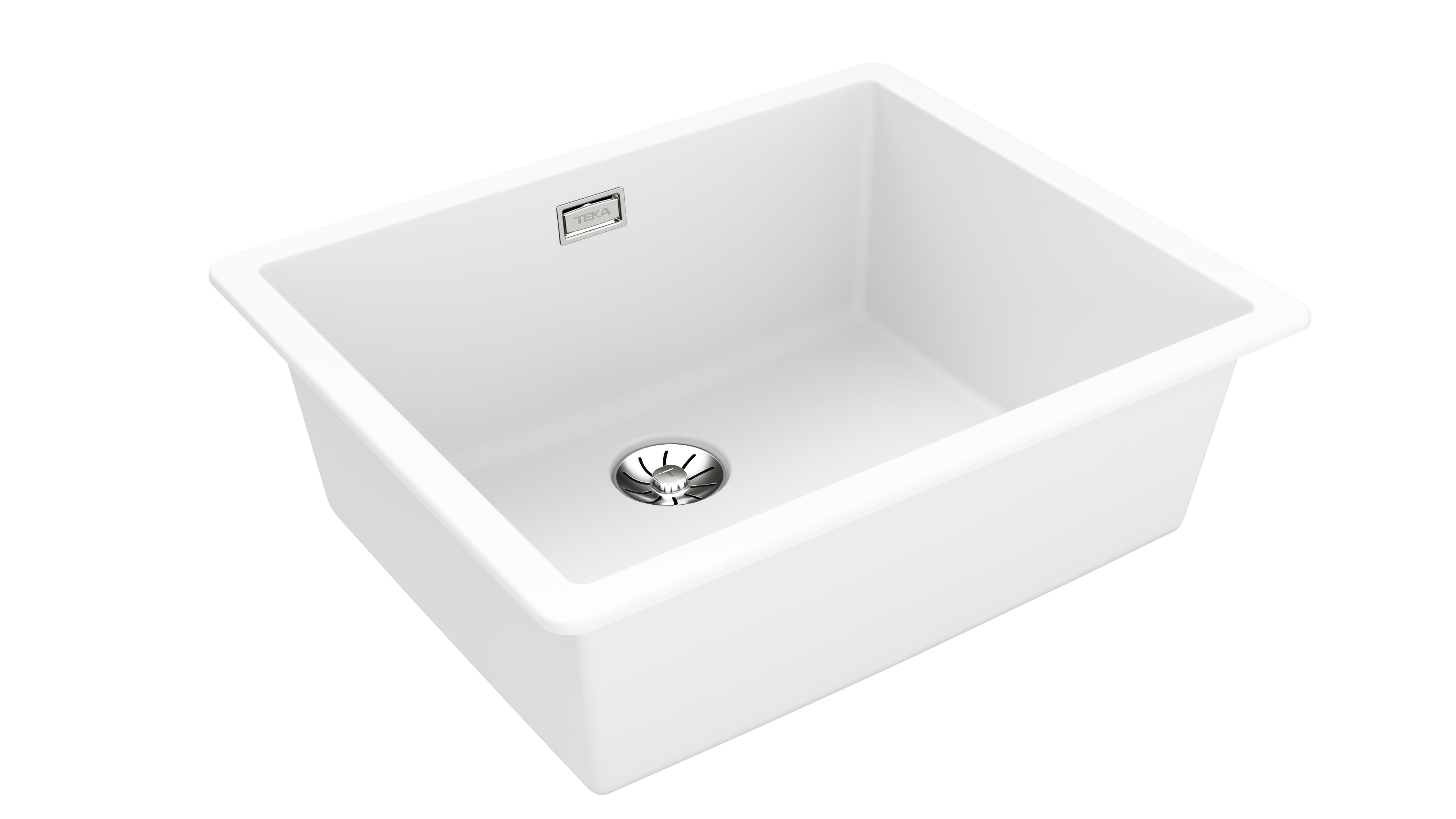 Teka Radea zlewozmywak Tegranit 55,6x45,6 cm biały 115230053 - Wysyłka w 24h