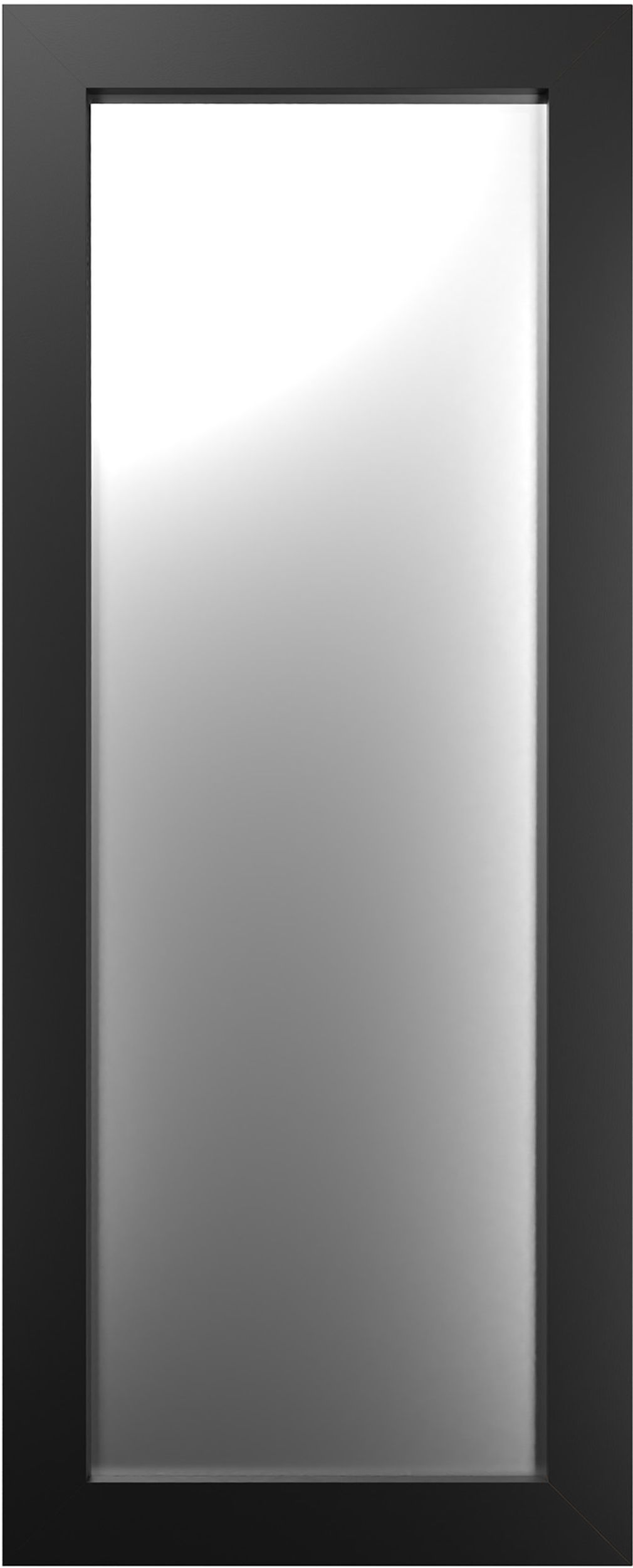 Styler Jyvaskyla lustro 148x56 cm prostokątne rama czarna LU-12403