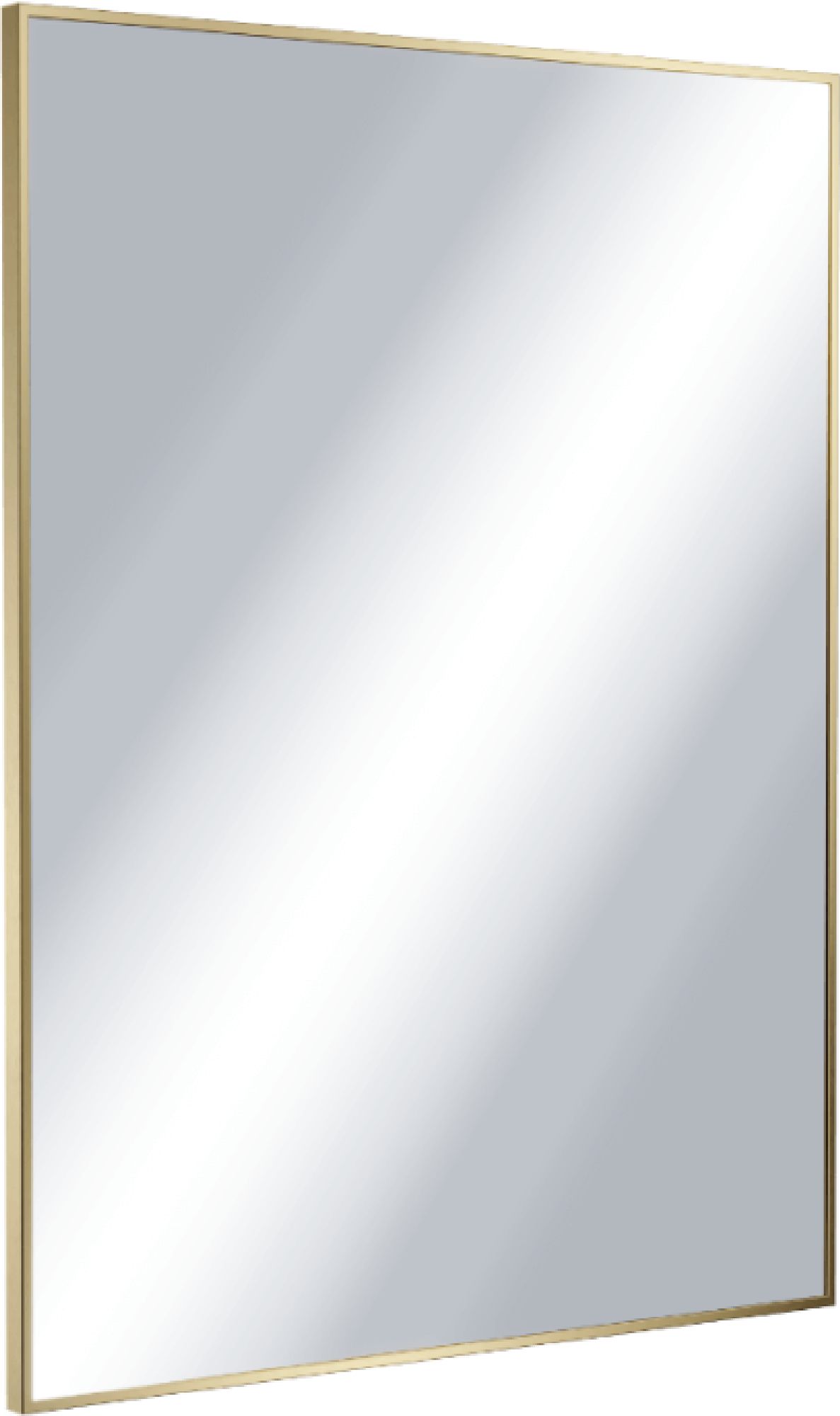 Excellent Kuadro lustro 60x80 cm prostokątne złoty szczotkowany DOEX.KU080.060.GB