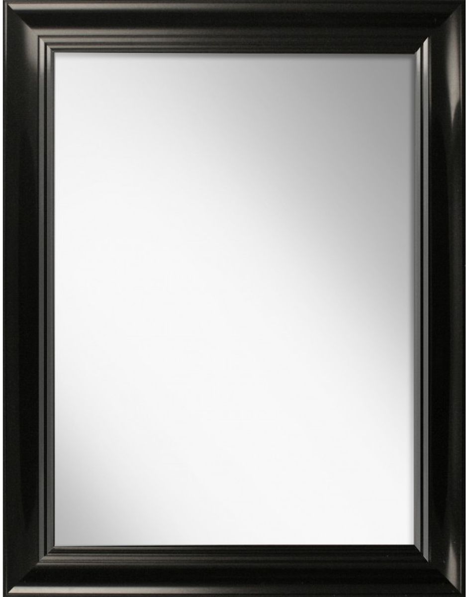 Ars Longa Roma lustro 112x62 cm prostokątne czarny połysk ROMA50100-C