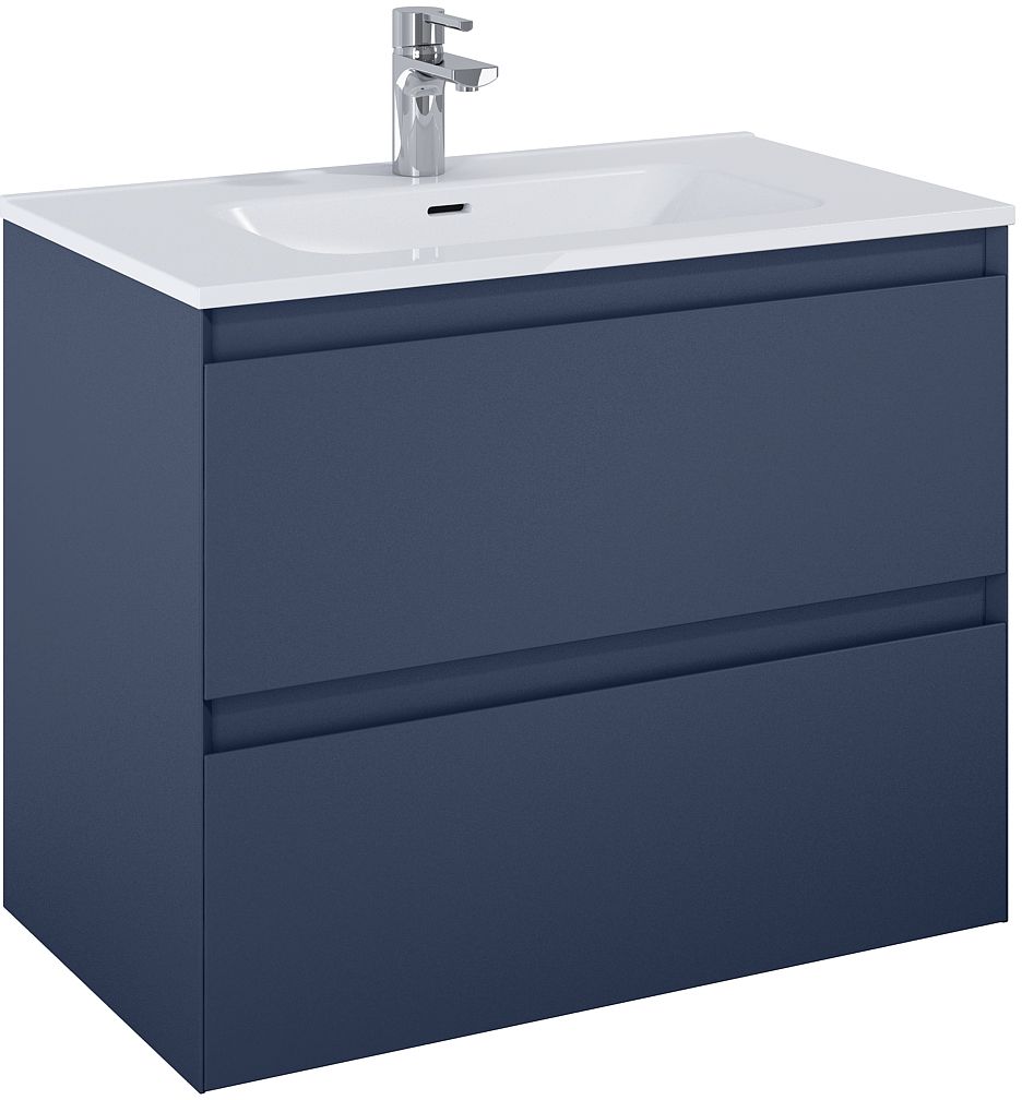 Elita Split szafka 80x45,8x63,5 cm podumywalkowa wisząca niebieska RE010800057030
