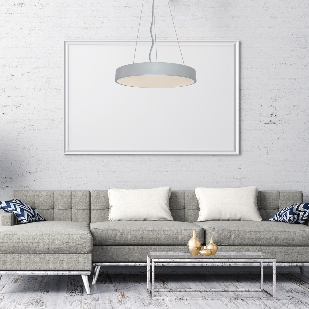 Rabalux Tesia lampa wisząca 1x60W LED srebrny/biały 71042 - Wysyłka w 24h