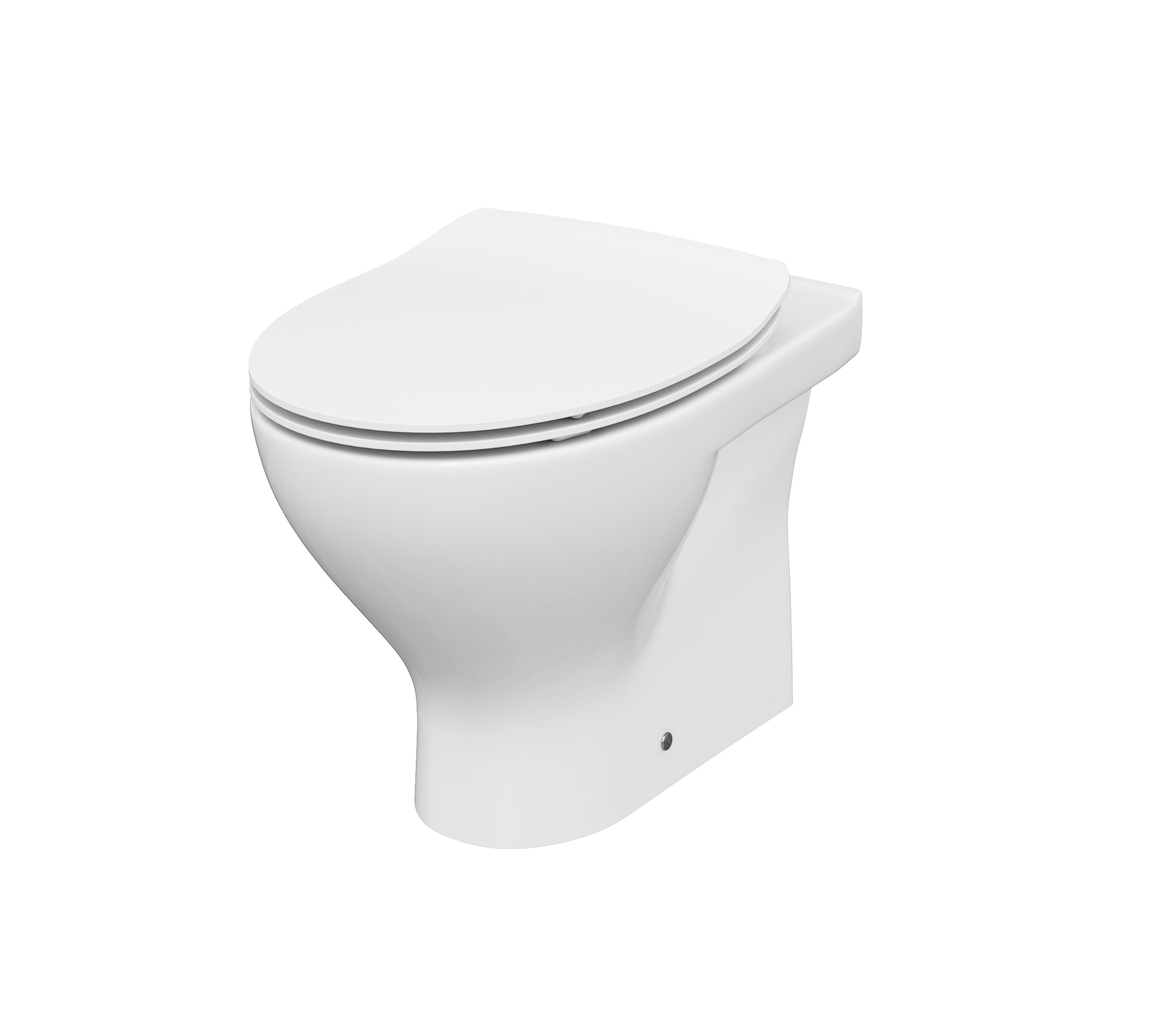 Cersanit Moduo miska WC z deską wolnoopadającą stojąca bez kołnierza biały S701-265