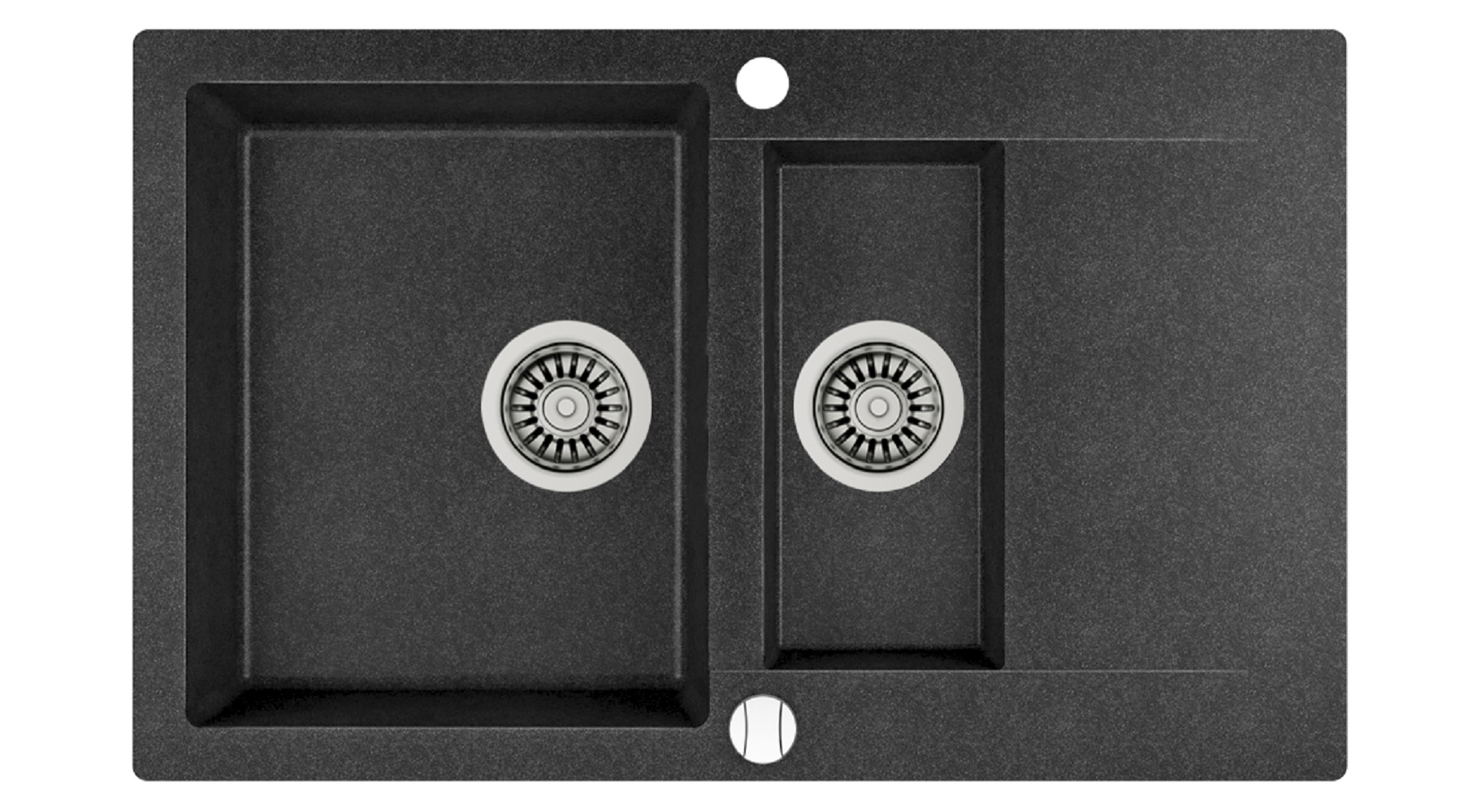 Teka Clivo 60 B-TQ zlewozmywak 80x49,5 cm onyks 40148020