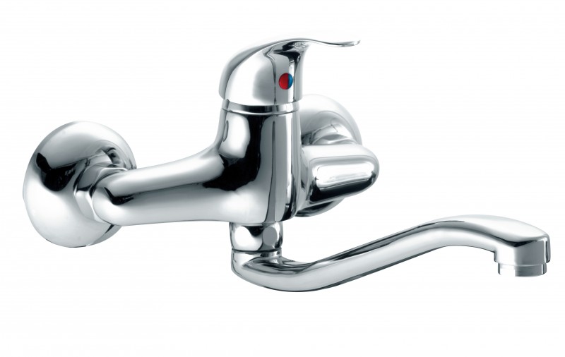 KFA Armatura Baryt bateria umywalkowa ścienna chrom 550-810-00