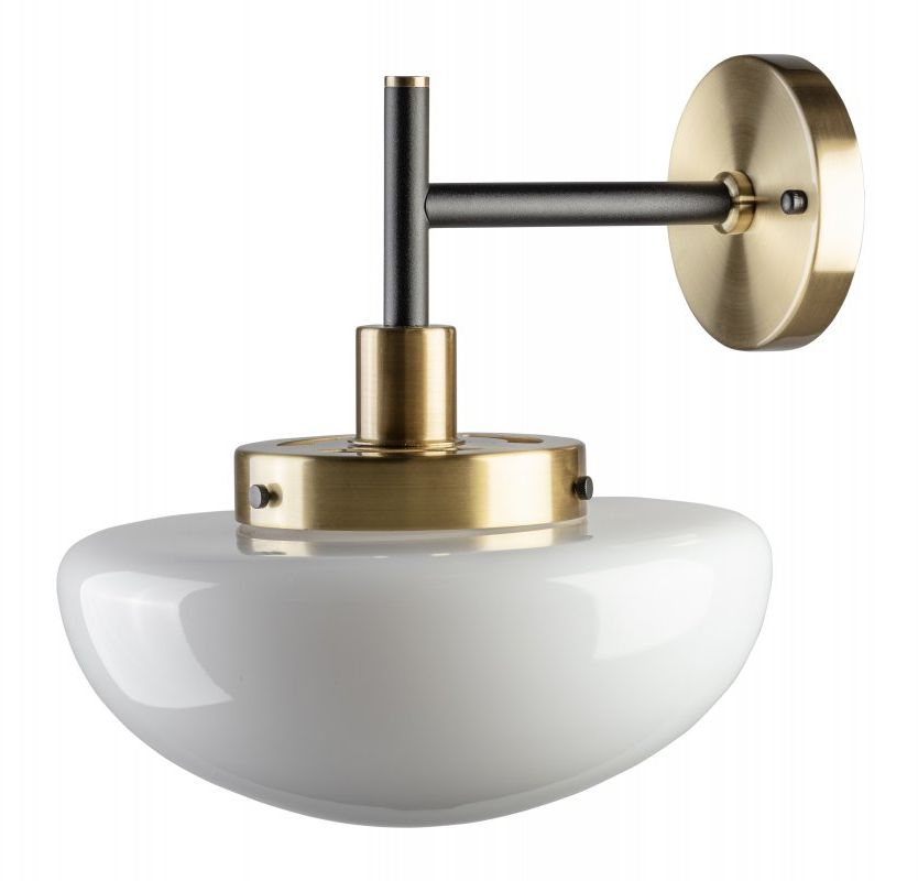 GTV Lamia kinkiet 1x40 W czarno-złoty OS-LAM2-11-DEC