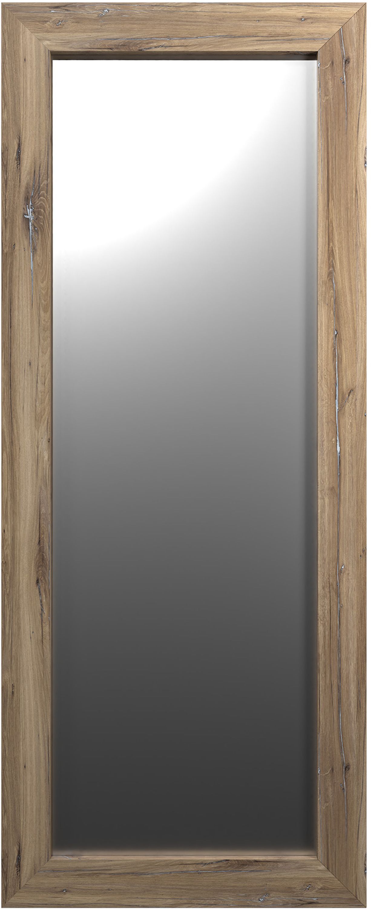 Styler Jyvaskyla lustro 148x56 cm prostokątne rama truflowa LU-12451
