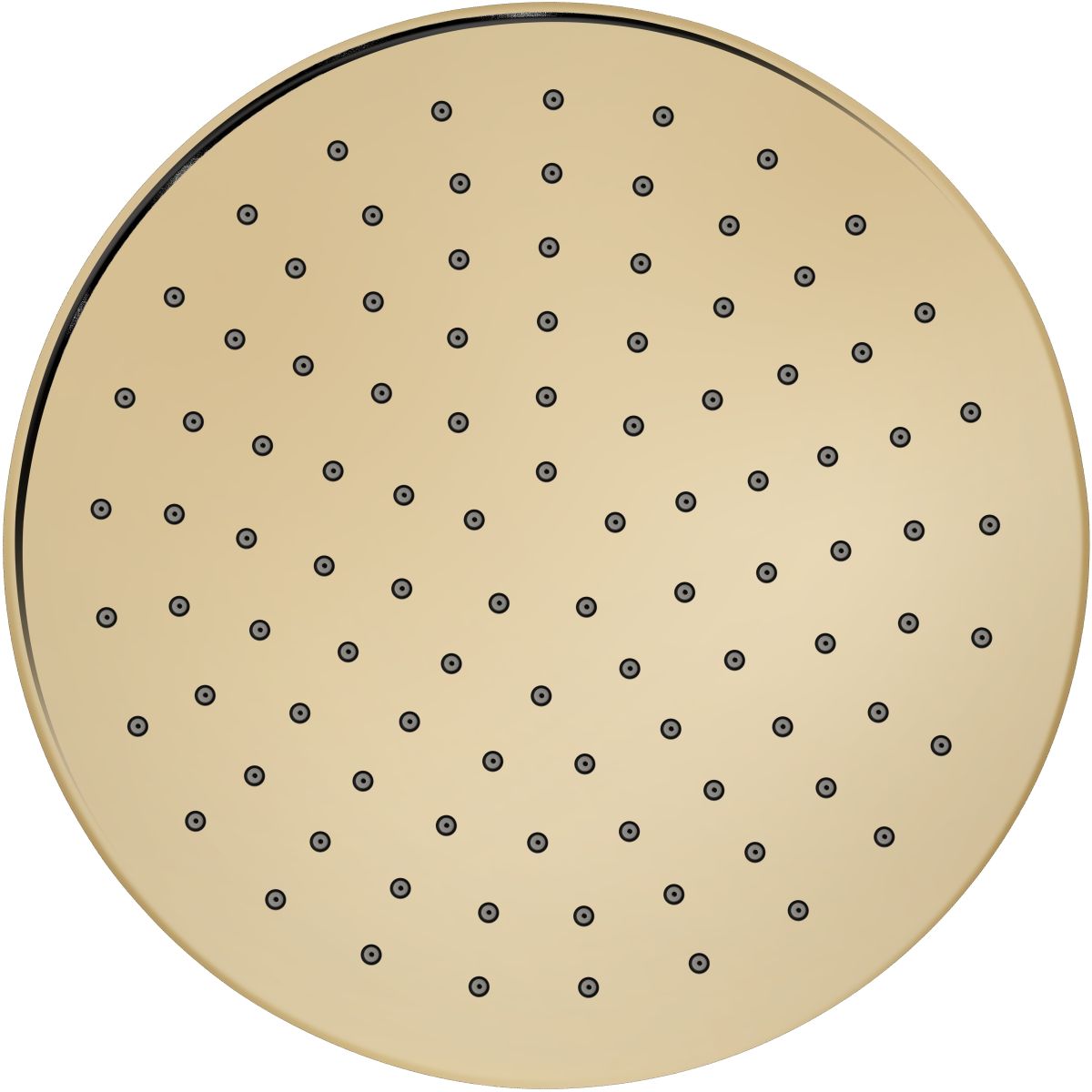 Teka Stream deszczownica 25 cm okrągła złota 79006810G2 - Wysyłka w 24h