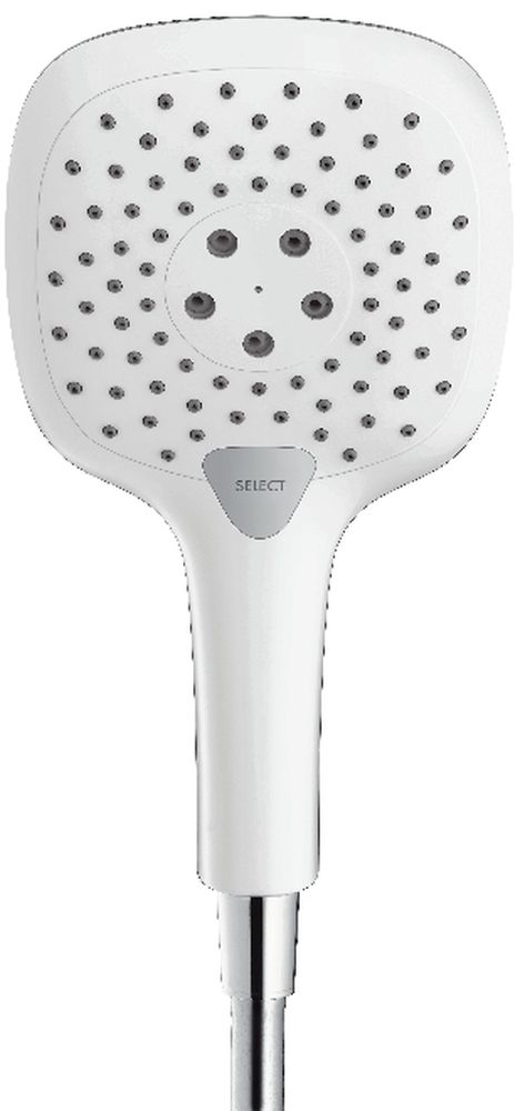 Hansgrohe Raindance Select E EcoSmart słuchawka prysznicowa biały/chrom 26551400