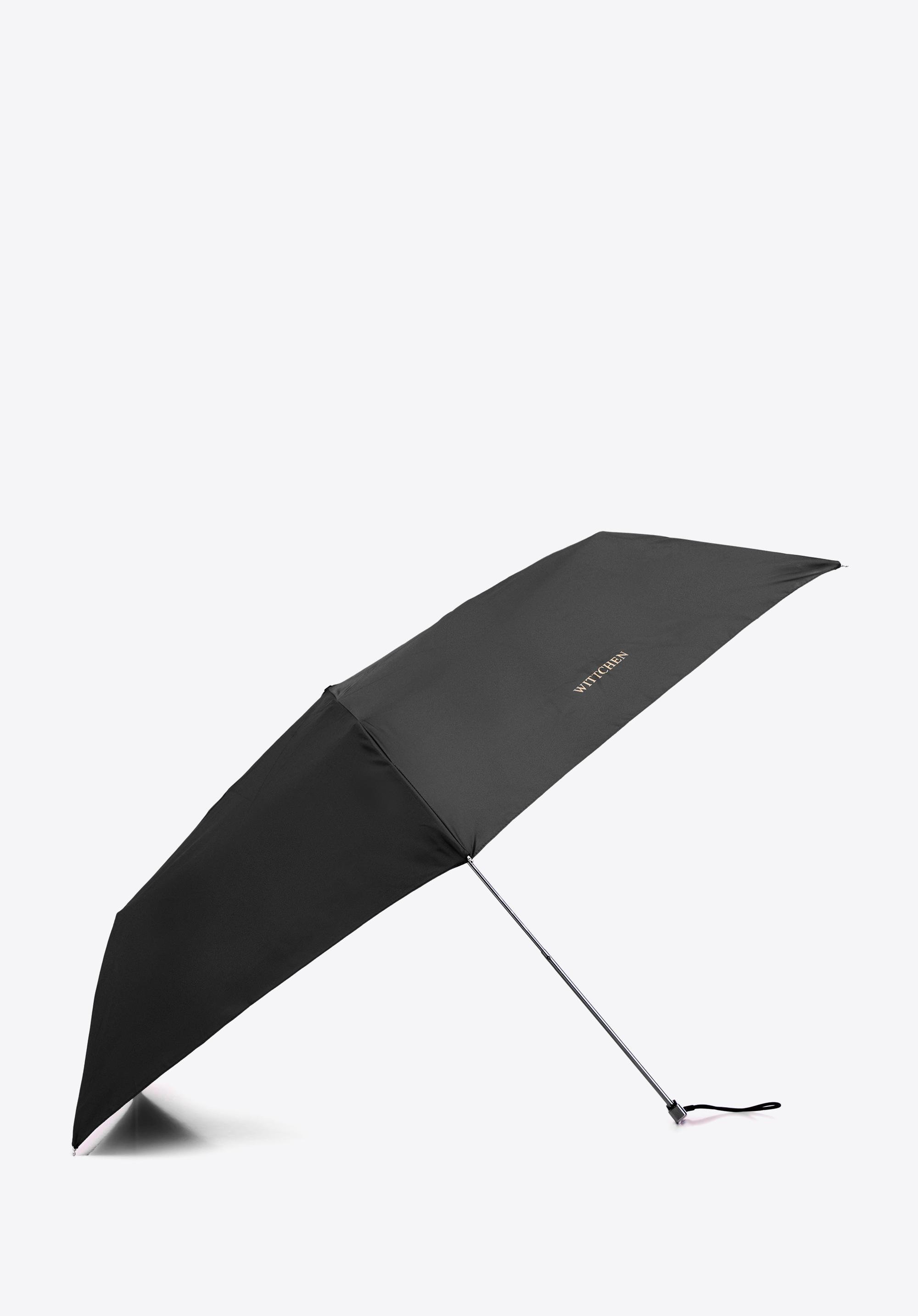 Parasol manualny krótki czarny