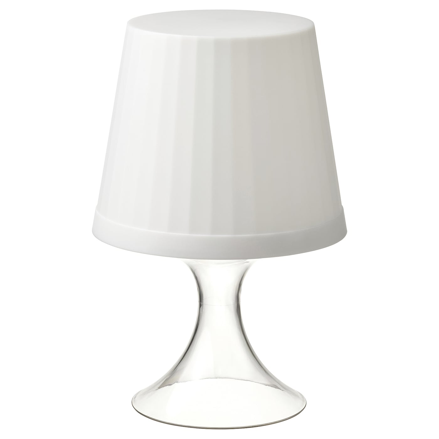 IKEA LAMPAN przenośna lampa LED, na baterie z regulacją barw/zewnętrzne biały, 24 cm