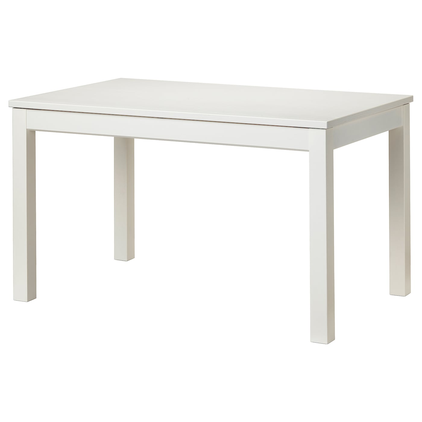 IKEA LANEBERG stół rozkładany, biały, 130/190x80 cm