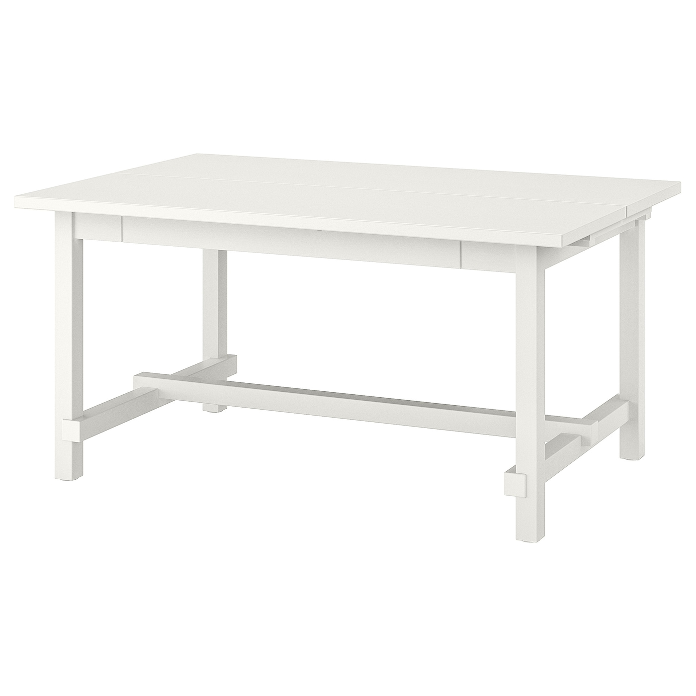 IKEA NORDVIKEN stół rozkładany, biały, 152/223x95 cm