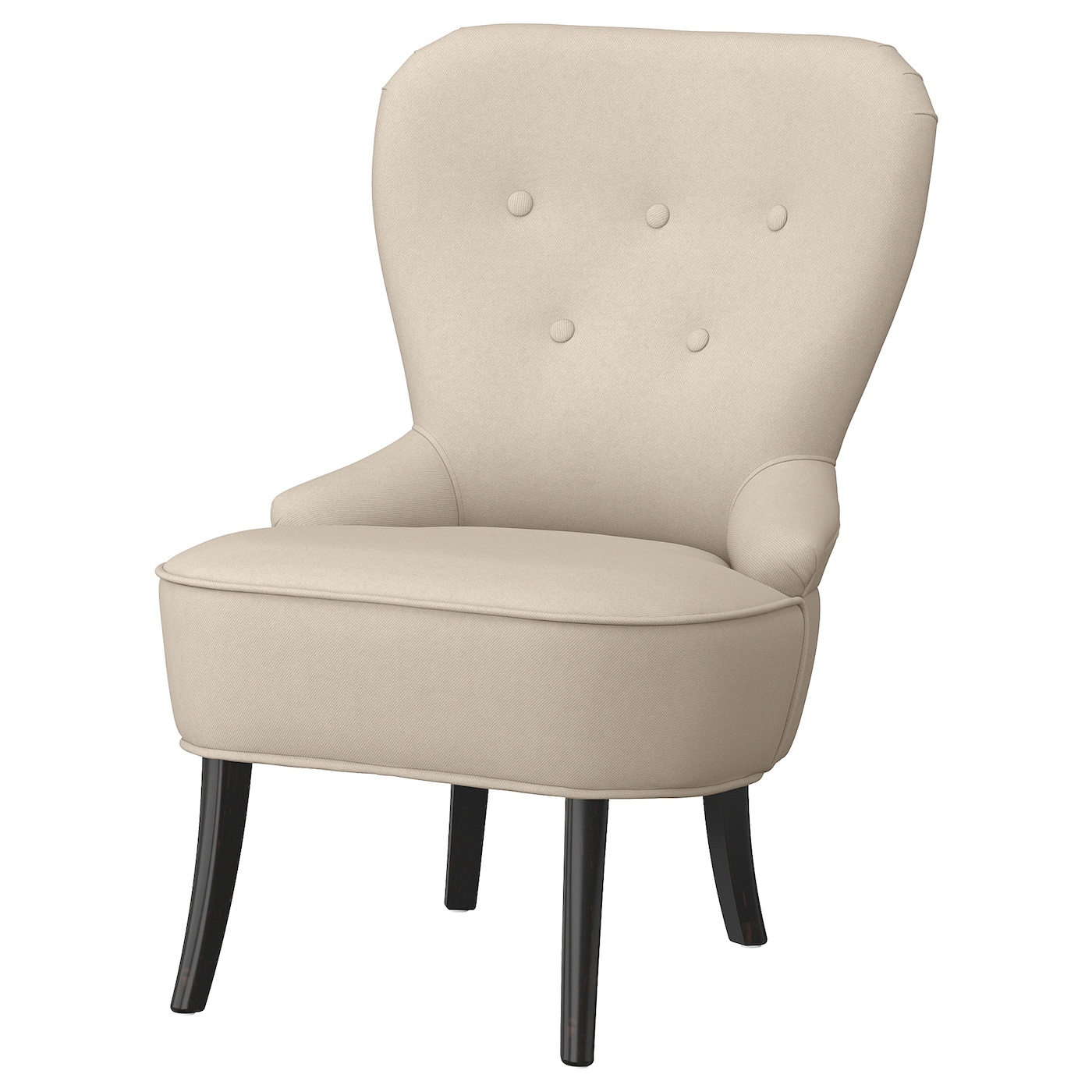 IKEA REMSTA fotel, Hakebo beżowy, Szerokość: 60 cm
