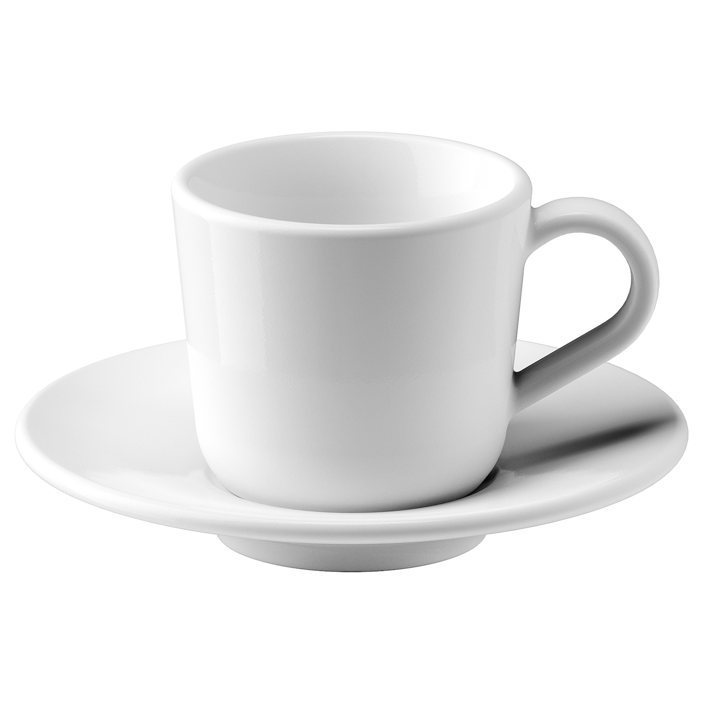 IKEA IKEA 365+ Filiżanka ze spodkiem do espresso, biały, 6 cl