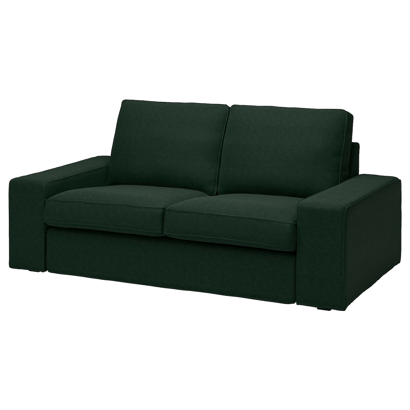 IKEA KIVIK sofa 2-osobowa, Tallmyra ciemnozielony, Szerokość: 190 cm