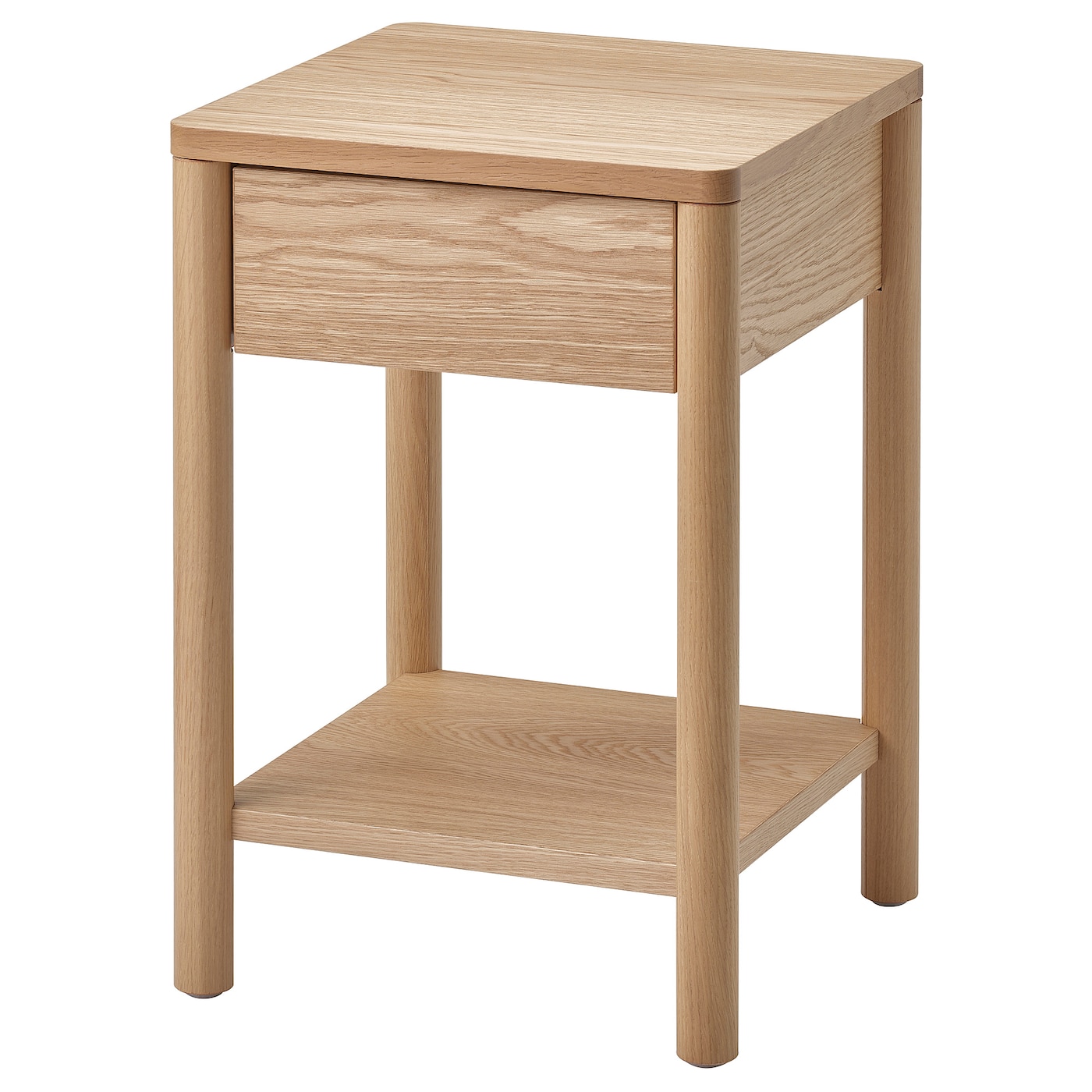 IKEA TONSTAD stolik nocny, okl dęb, 40x40x59 cm