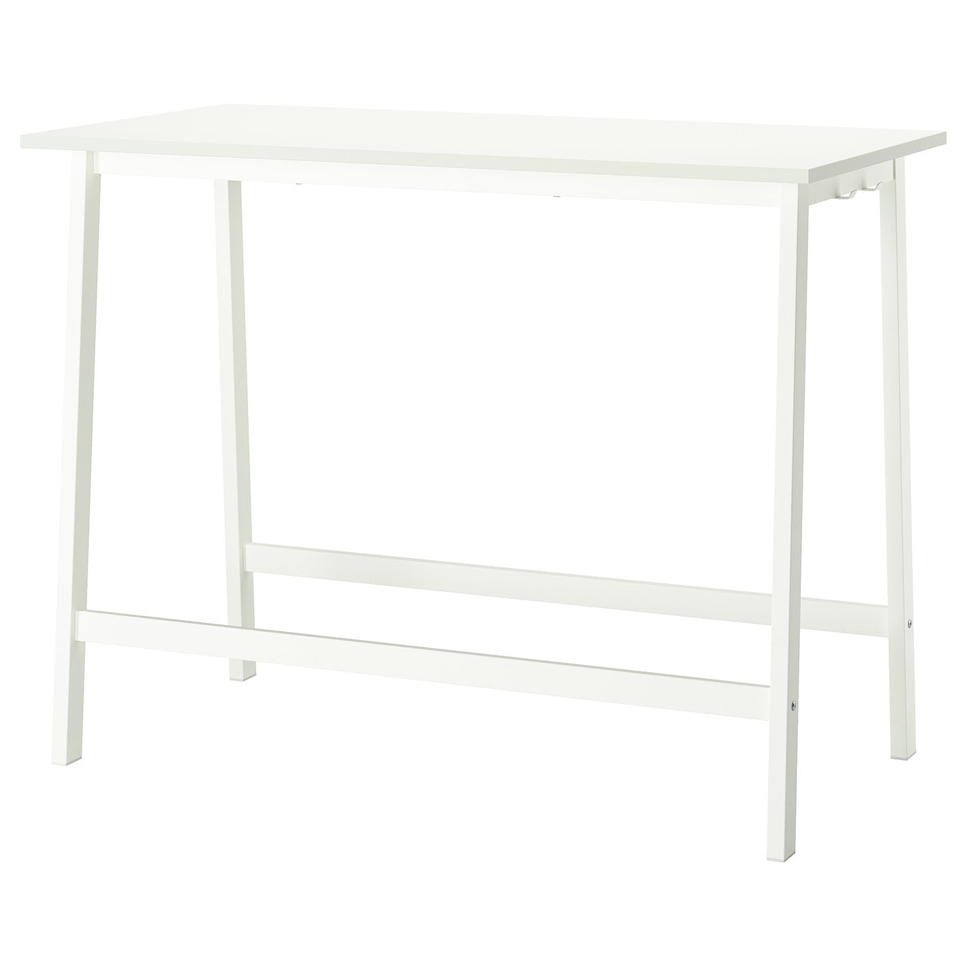 IKEA MITTZON stół konferencyjny, biały, 140x68x105 cm