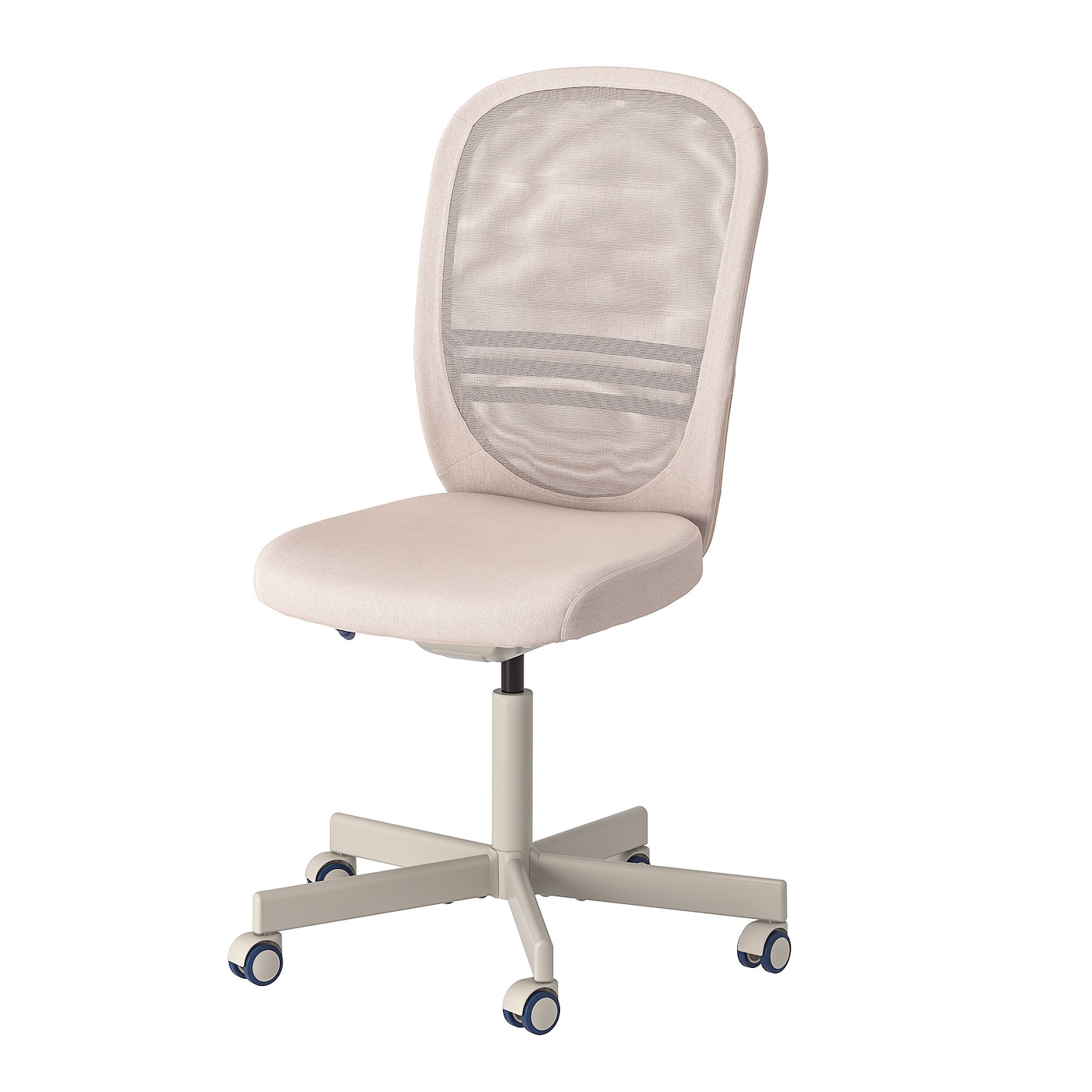 IKEA FLINTAN krzesło biurowe, beżowy, Głębokość: 71 cm