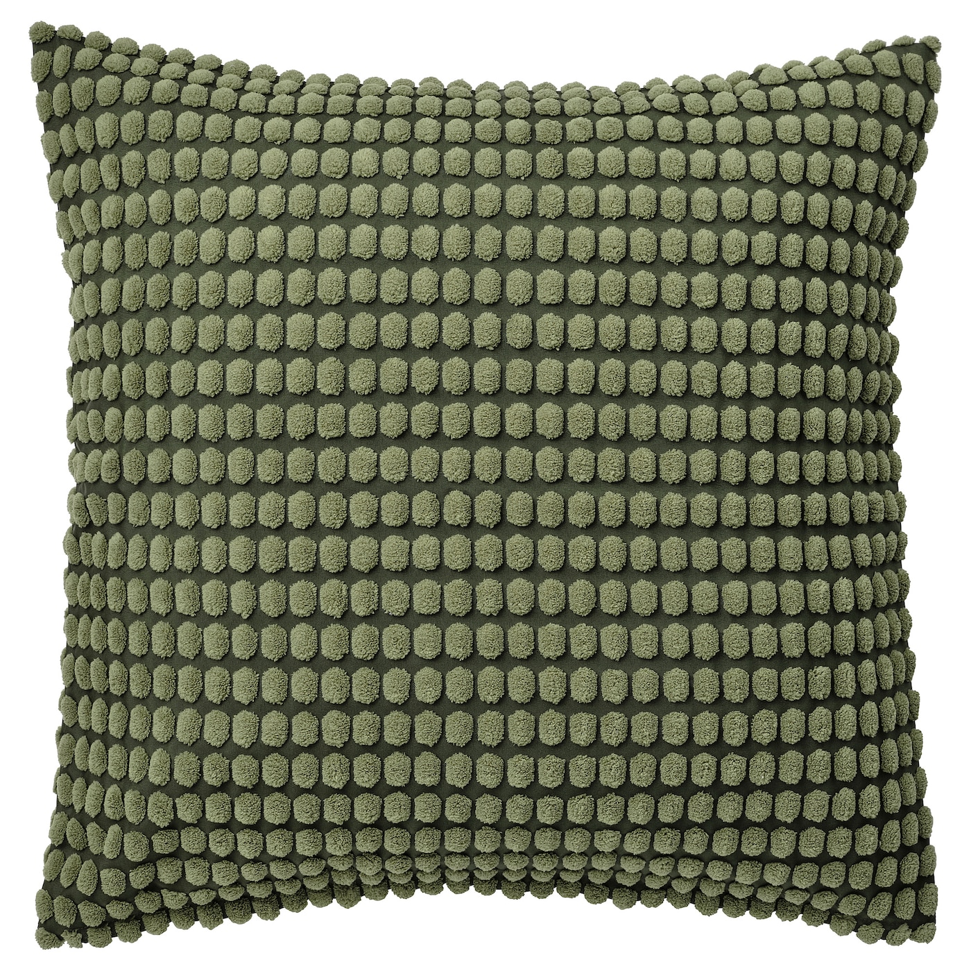 IKEA SVARTPOPPEL poszewka, zielono-żółty, 65x65 cm