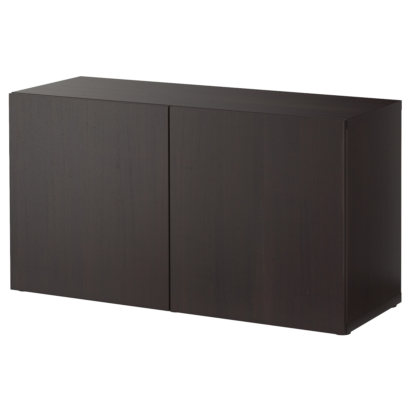 IKEA BESTÅ szafka z drzwiczkami, czarnybrąz/Lappviken czarnybrąz, 120x42x64 cm