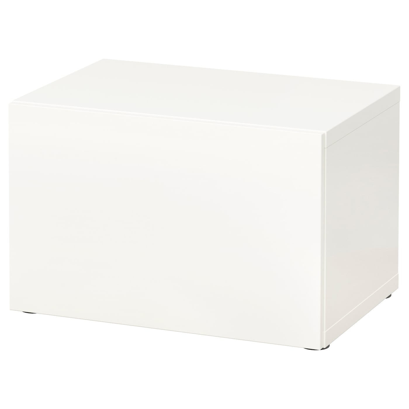 IKEA BESTÅ szafka z drzwiczkami, biały/Lappviken biały, 60x42x38 cm