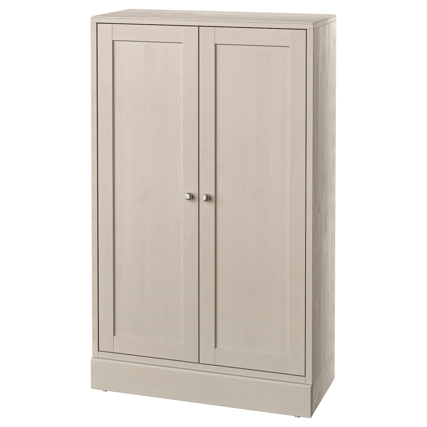 IKEA HAVSTA szafka z cokołem, szarobeżowy, 81x37x134 cm