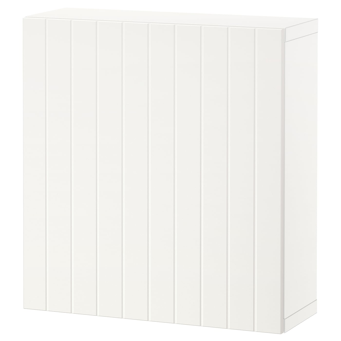 IKEA BESTÅ szafka z drzwiczkami, biały/Sutterviken biały, 60x22x64 cm