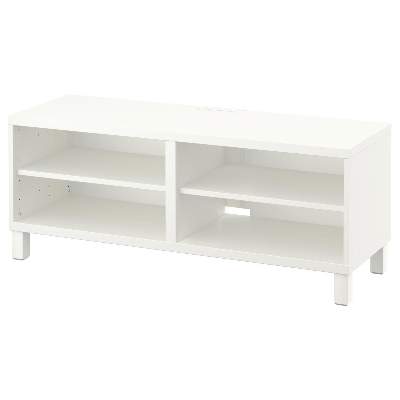 IKEA BESTÅ szafka pod TV, biały, 120x40x48 cm