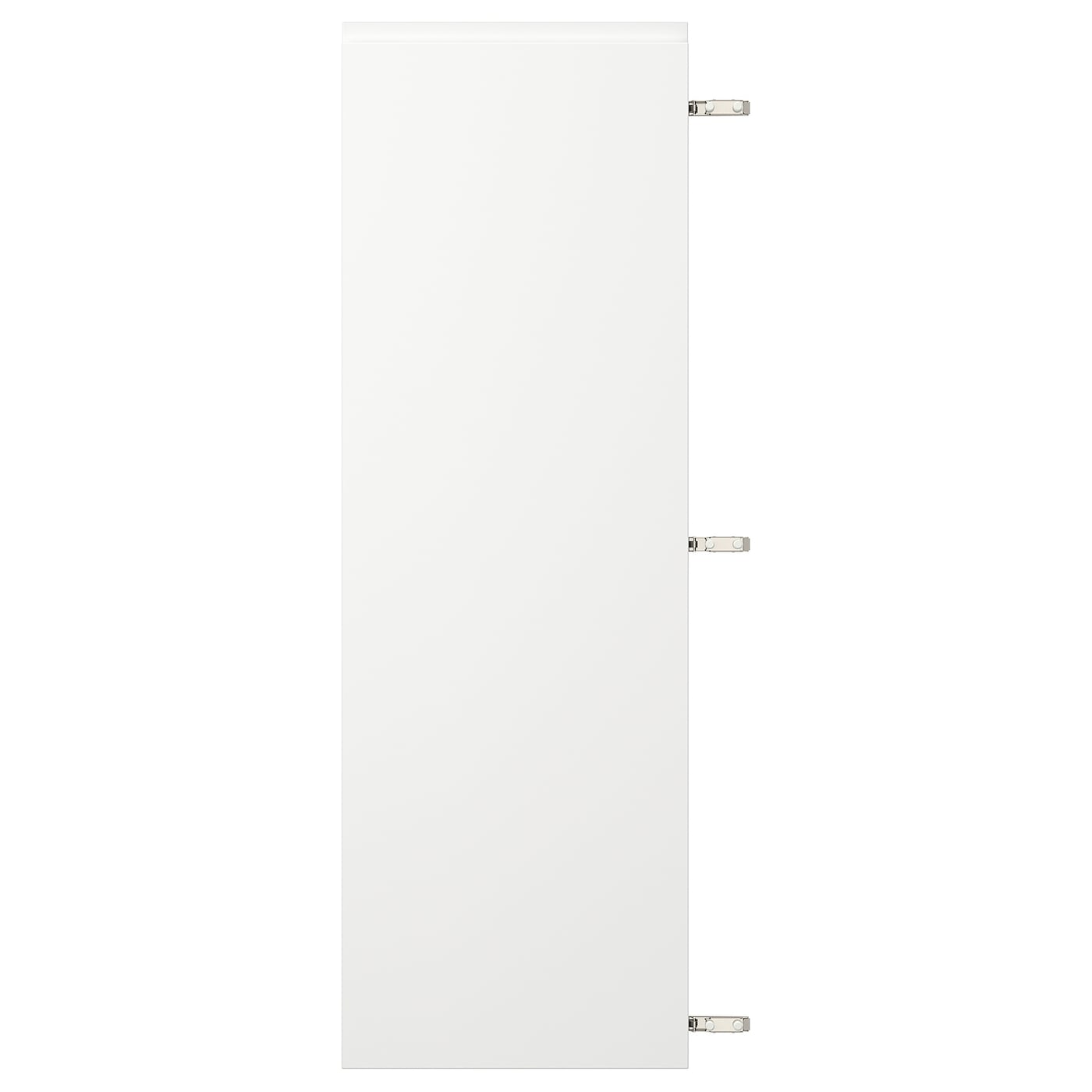 IKEA VOXTORP drzwi z zawiasami, matowy biały, 40x120 cm