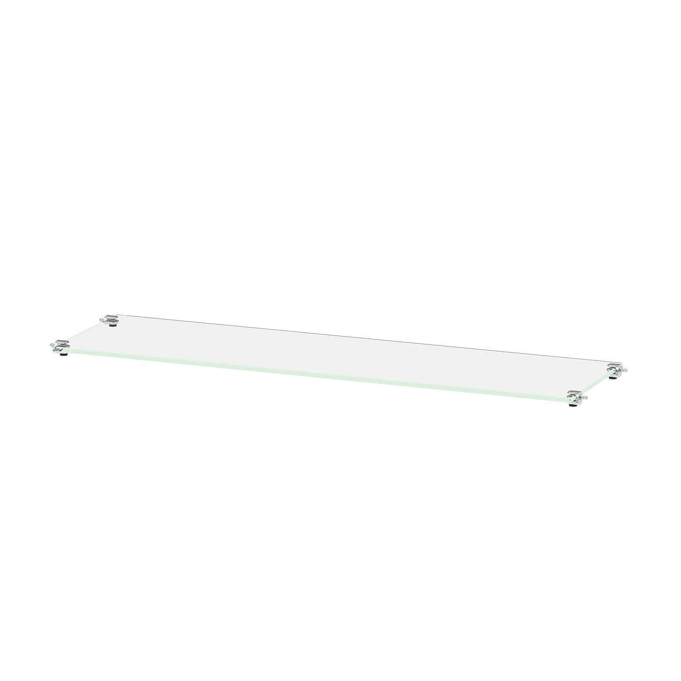 IKEA BESTÅ półka szklana, szkło, 56x16 cm